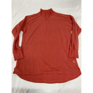 L. L. Bean Women’s Long Sleeve Soft Flex Mock Neck Stretch Pullover Top Size L